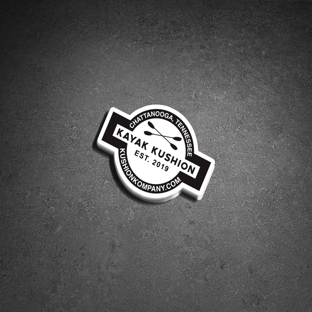 Kayak Kushion Stickers