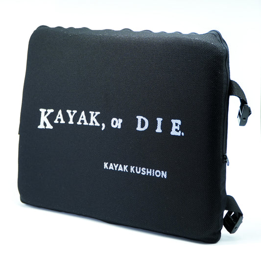 Square Kushion | Kayak or Die